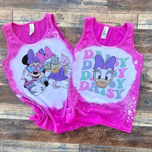 girls disney tank top, disney kids tank tops, minnie tank tops, daisy tank top, cute tank top disneyworld