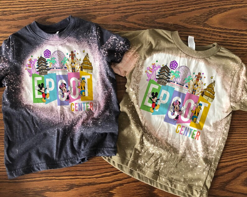 epcot kids shirt, epcot family shirts, boys epcot shirts, matching epcot shirts, bleach washed epcot center shirts image 7
