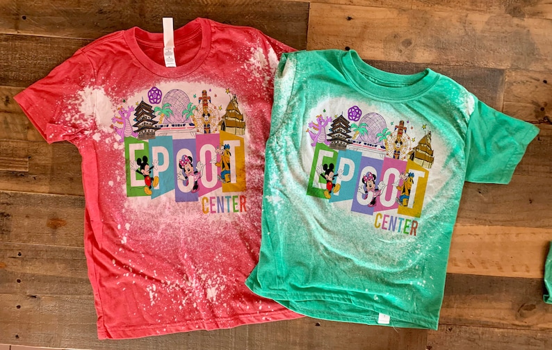epcot kids shirt, epcot family shirts, boys epcot shirts, matching epcot shirts, bleach washed epcot center shirts image 5