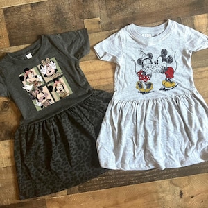 Mickey Minnie Retro Dress, Animal Kingdom Summer Dress, Toddler WDW Dress, minnie mouse dress