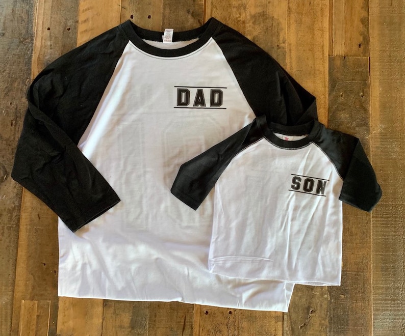 matching father and son tshirts