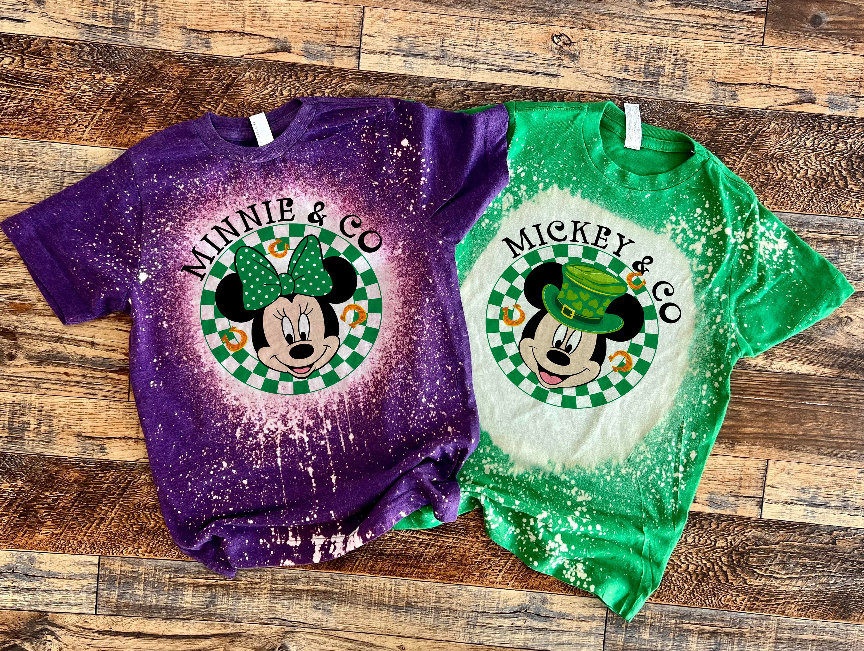 minnie mouse st patrick's day shirt toddler