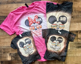Custom Disneyworld Family Shirt, Personalized Boy Disney Shirt, Family Mickey Shirts, Disneyland family