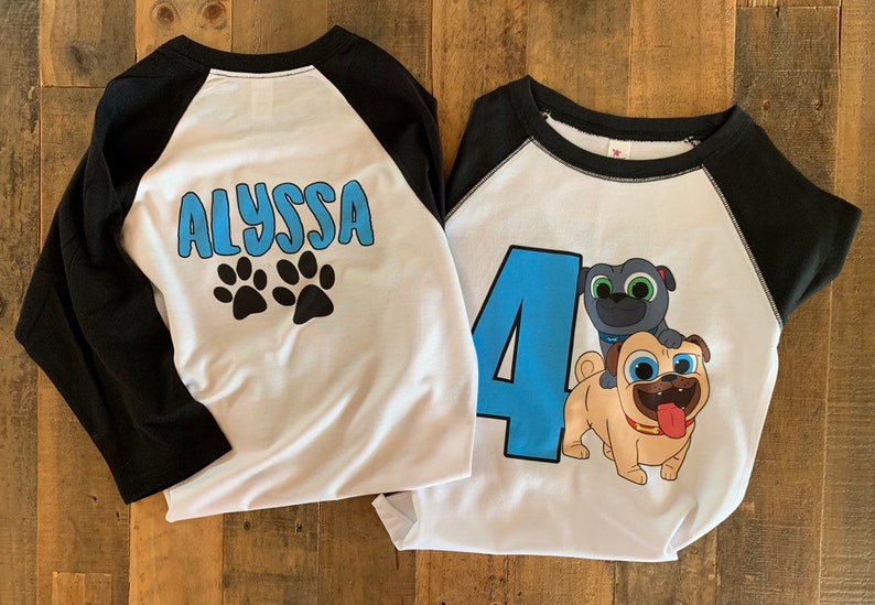 puppy dog pals birthday shirt