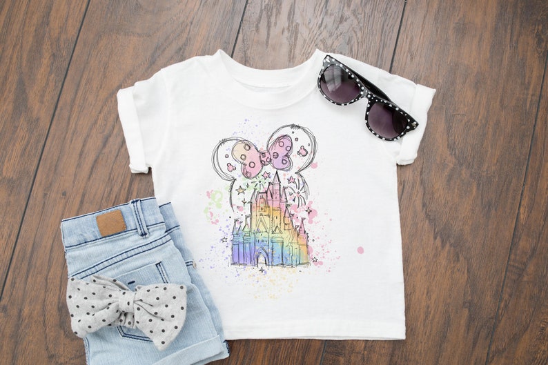 Girls Disney Tank Top Disney Kids Tank Tops Minnie Tank Etsy