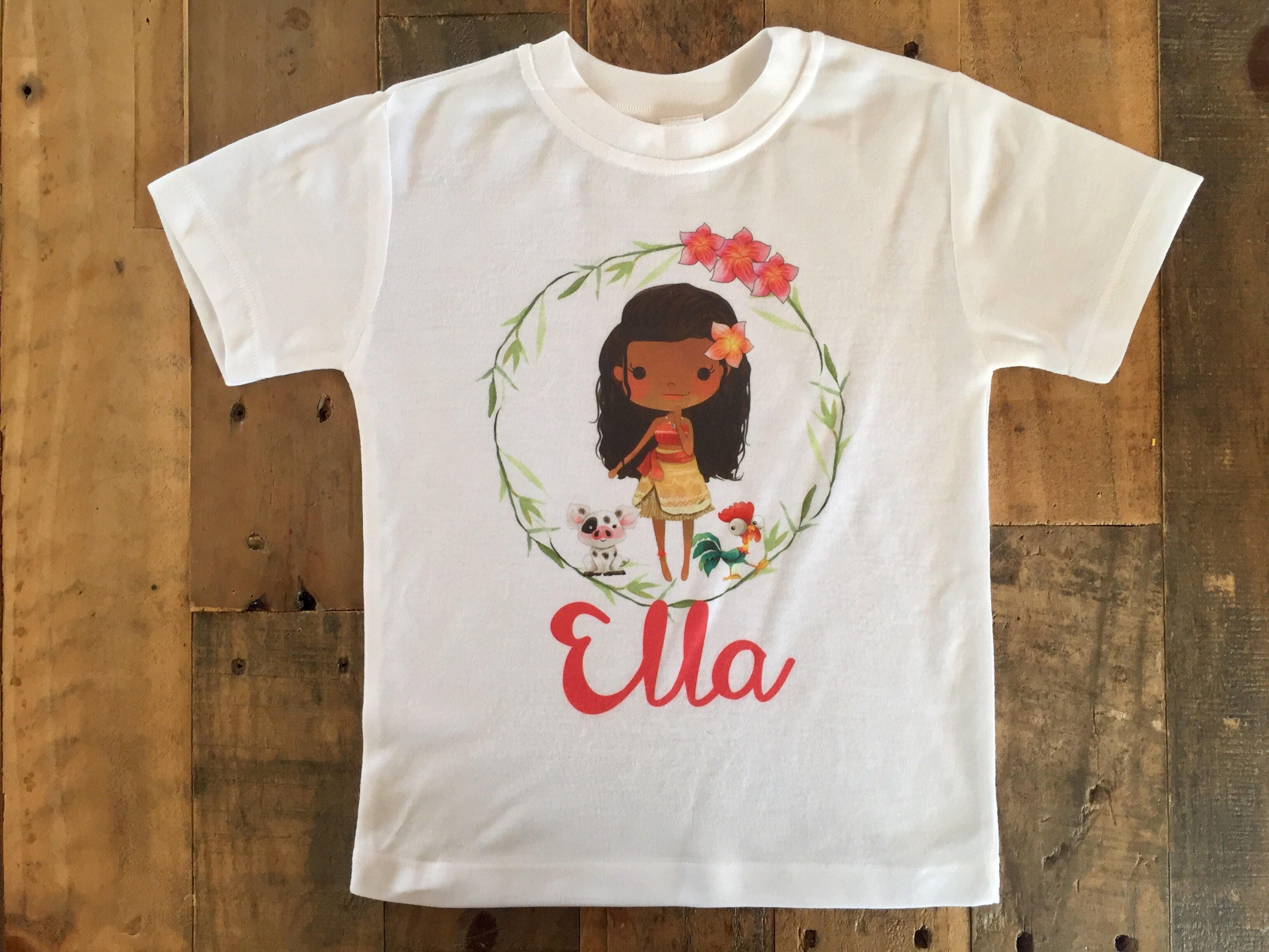 Moana shirt moana girls shirt moana personalized shirt | Etsy