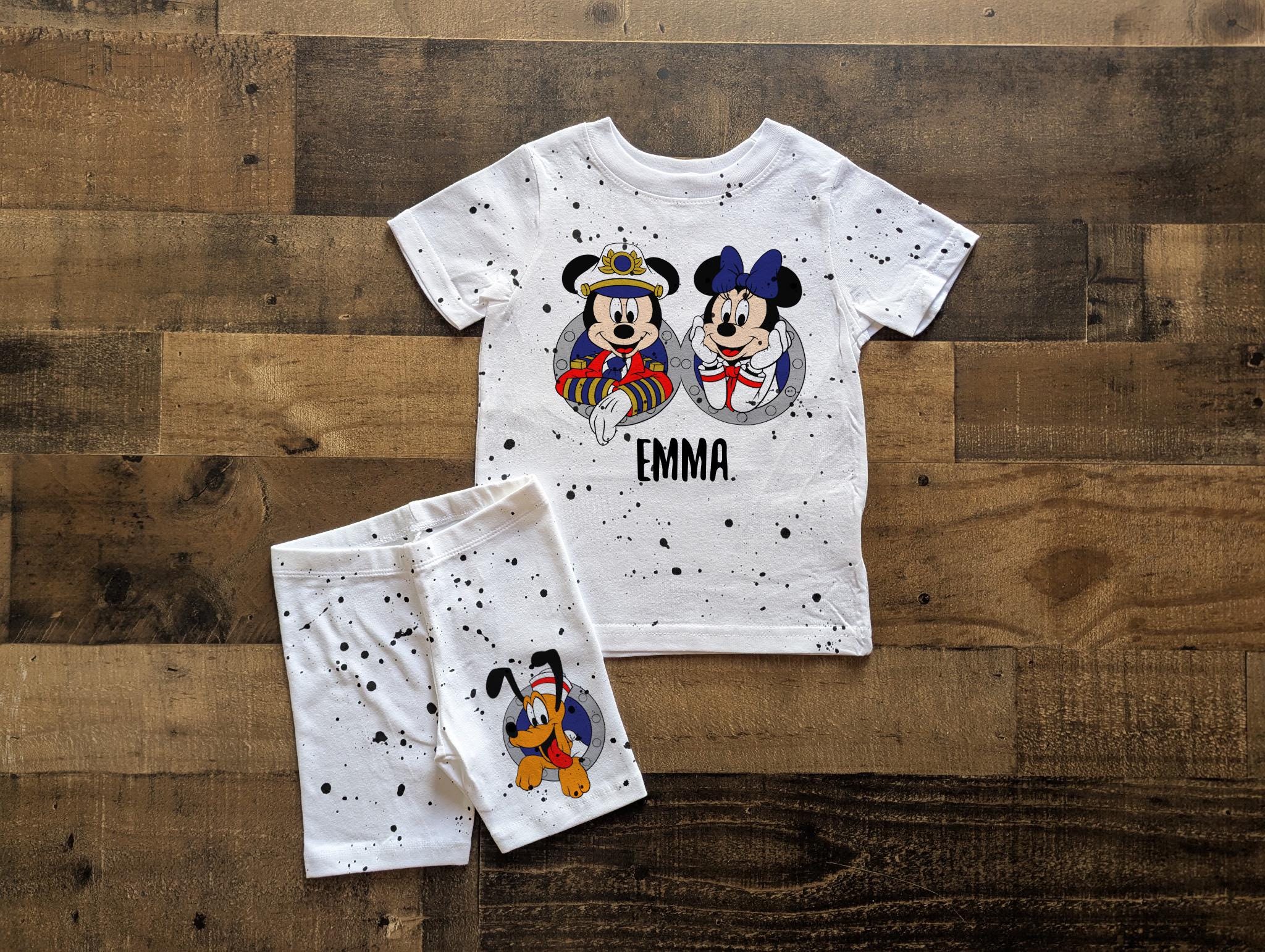 Cruise Ship Minnie WDW Kids Set, Dream Fantasy Wish at Sea Disney