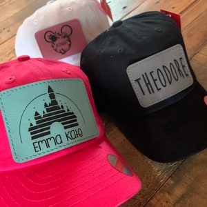 Cappello di Topolino per bambine, cappello con orecchie di Topolino per bambine, orecchie di Topolino per bambine, cappello per bambine &quot;Andare a Disneyworld&quot;, cappello di Topolino per bambini piccoli, cappello Disneyland, bambino più felice