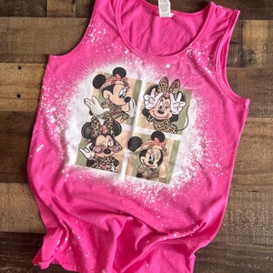 Girls Animal Kingdoms Shirt, Minnie Animal Kingdoms Tee, Toddler Leopard Disney shirt, kids disney safari, AK shirts, Family tee