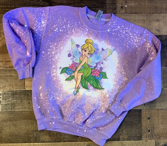 Tinkerbell Girls Sweatshirt: Fairy Pixie Purple Jumper - Etsy
