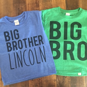big bro shirt, sibling shirt, big brother shirt, big bro set, big brother set, bigger brother shirt, brother set, brother shirt