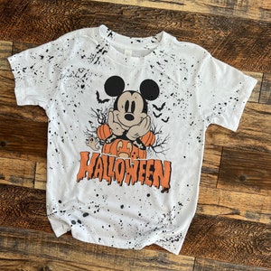 Disney Halloween Sweatshirt set, Kids Halloween shirt, Bats pumpkins Custom, Ghost Mickey Raglan, Minnie Hoodie