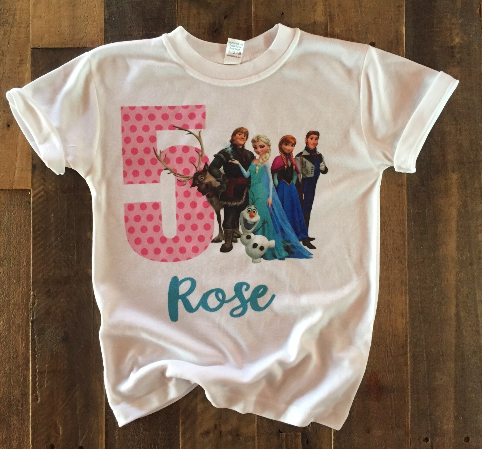 Girls Frozen Birthday Shirt Boys Frozen Shirt Frozen Movie Etsy