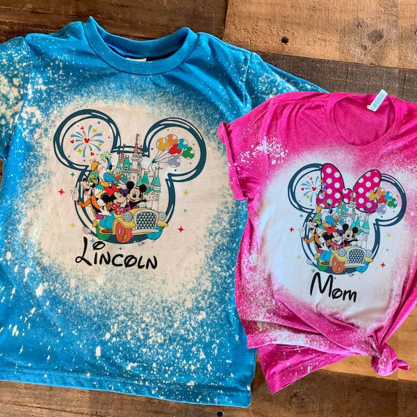 Mädchen Disney Shirt, Kinder Schloss Shirt, Disney World Shirt, Mädchen Mutter Disneyland Shirt, Disney World Jubiläum Shirt Kinder