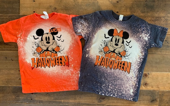 Unique Halloween Disney Shirt, Not-So-Scary Halloween Party kids, spooky fall mickey shirt, matching halloween shirts, toddler and family