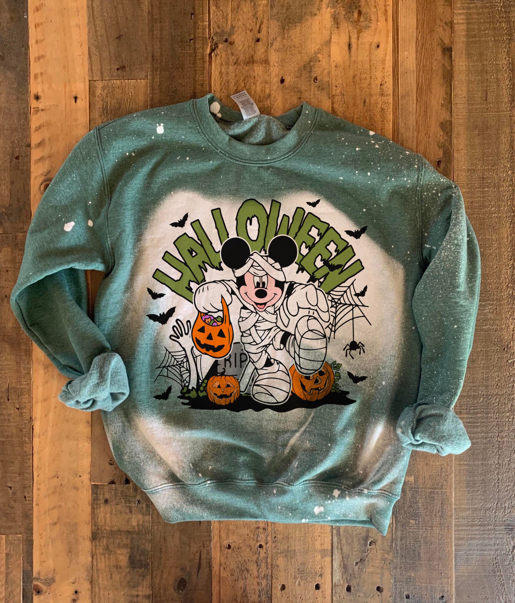 Kids' Halloween Mickey Mouse Sweatshirt & Pants Set - Etsy