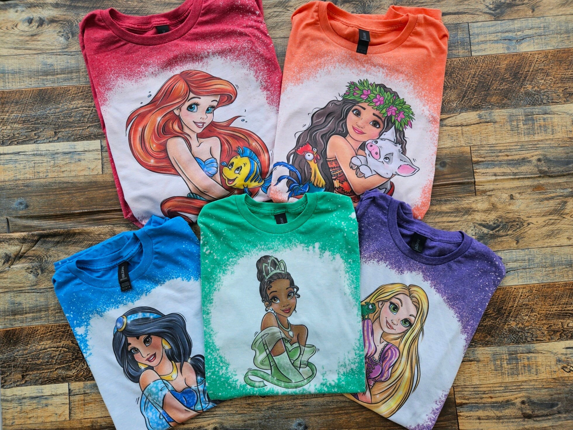 blusas de princesas disney para mujer