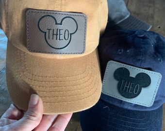 Jungen Micky Hut, einfache Papa Ohren Ball Kappe, Disneyworld Kleinkind Hut, Micky Maus Hut, Kinder Mädchen Familie personalisierte Urlaub, Hut Geschenk