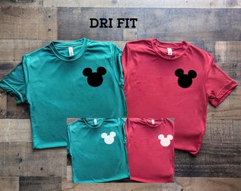 Drifit Christmas Mickey Shirt, Athletic Disney Boys Tee, Dad Performance Mouse Shirt, Summer Mickey Mens Shirt, Quick Dry Matching