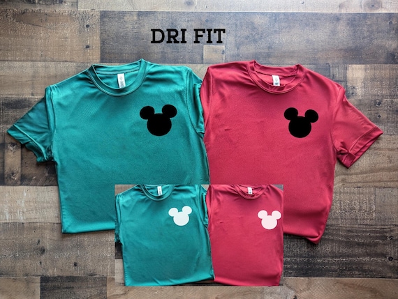 Drifit Christmas Mickey Shirt, Athletic Disney Boys Tee, Dad Performance Mouse Shirt, Summer Mickey Mens Shirt, Quick Dry Matching