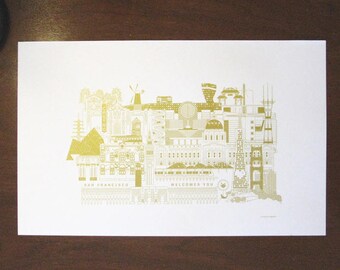 Impressões em serigrafia: SÉRIE SF