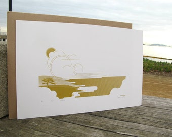 Estampas em serigrafia: SÉRIE TERRA