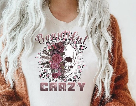 Beautiful Crazy Beautiful Crazy Lyrics Country Music Shirt -  Sweden