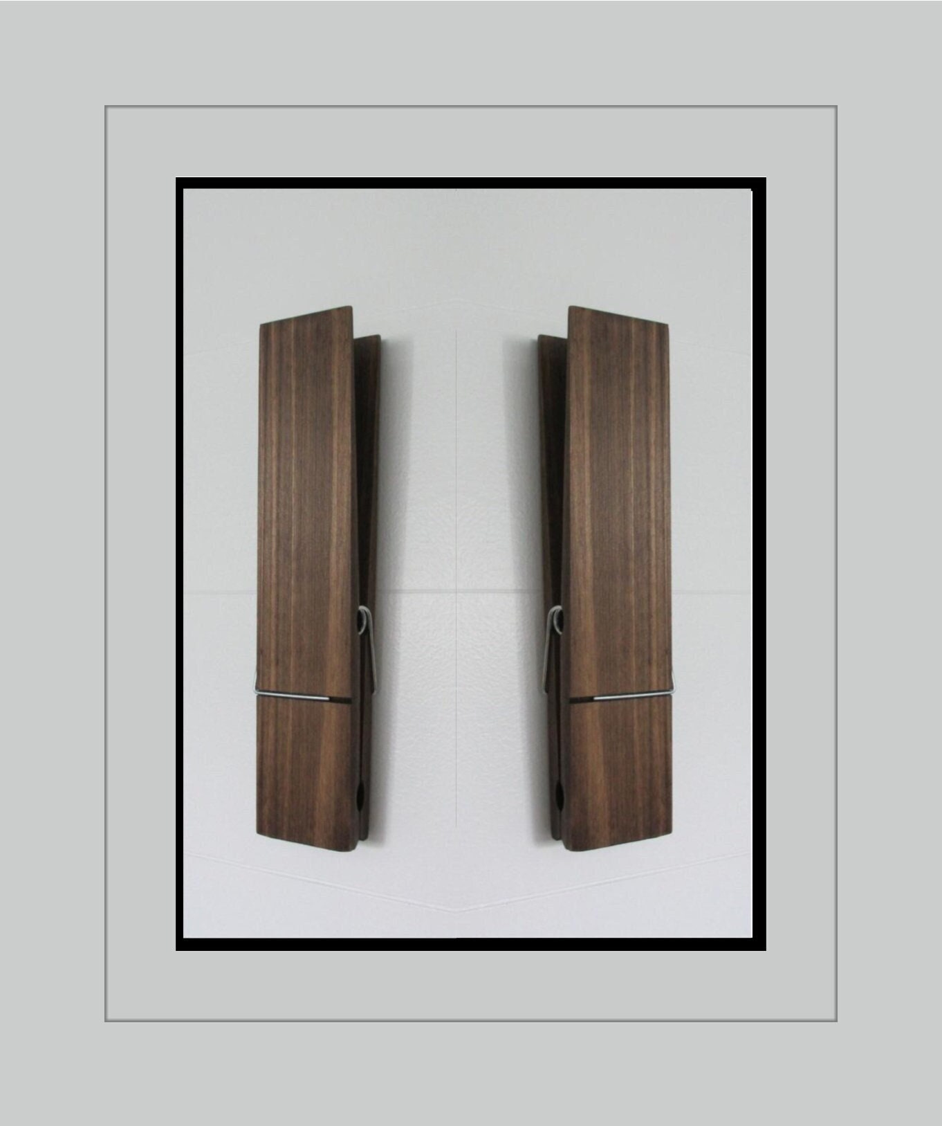 Jumbo clothespin 12" Bathroom Towel Holder, clothespin, farmhous…