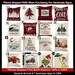 Large 18' Christmas Pillow Farm Christmas Tree - Christmas Pillow Cover -  Christmas Decorations - Farmhouse Decor - Farmhouse Pillow 