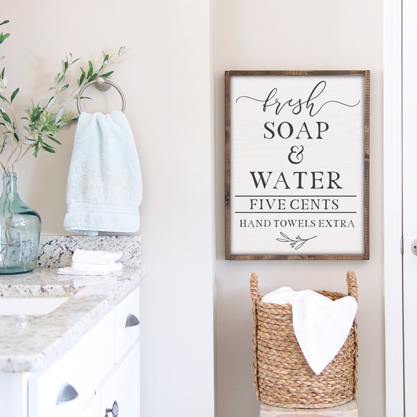 Gray Bathroom Decor Etsy