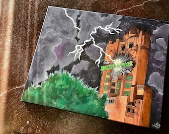 A Night at the Tower of Terror (CANVAS PRINT)