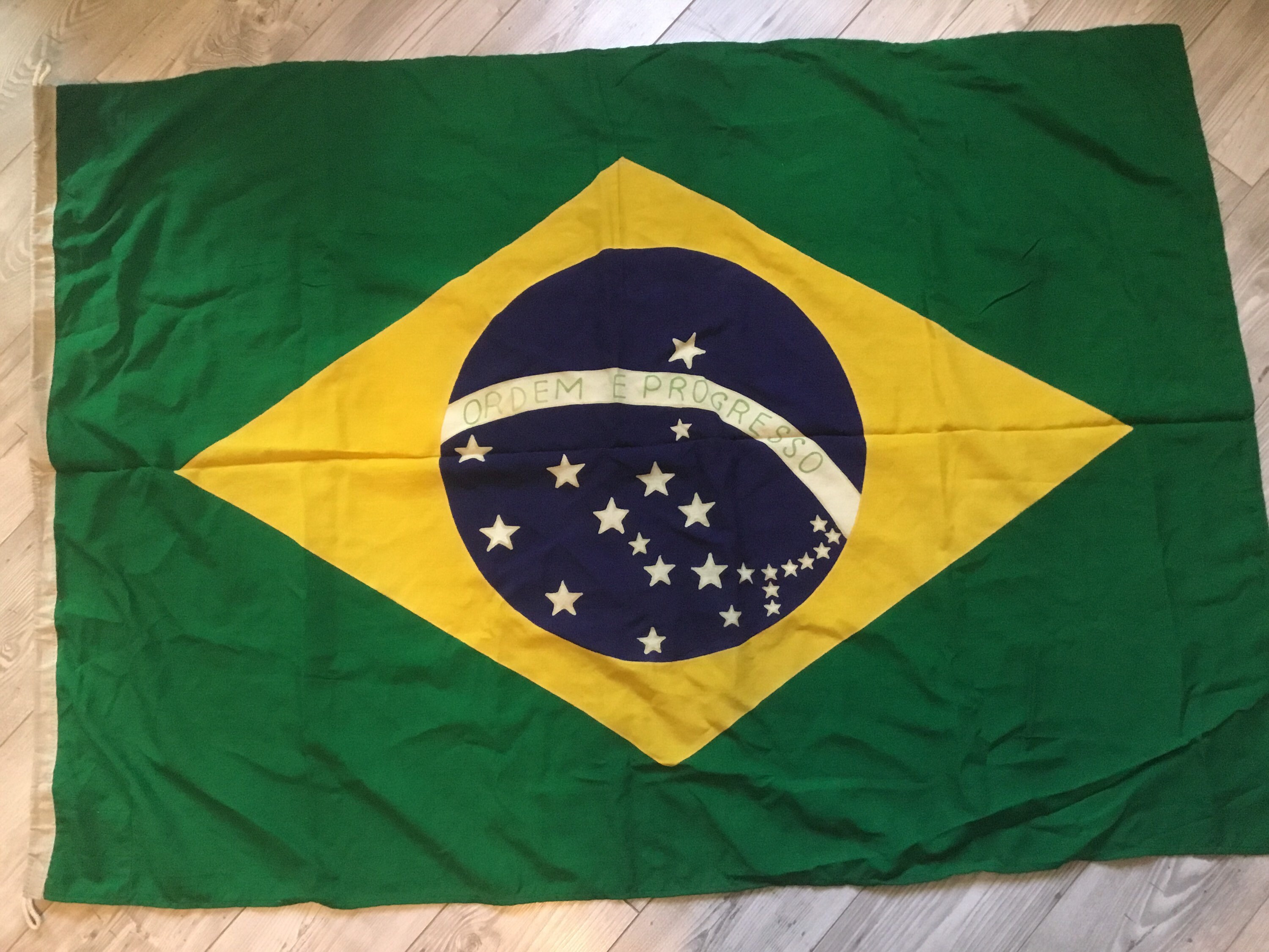 Rare Ussr Brazil Flag Ussr Navy Fleet Original Wool | Etsy