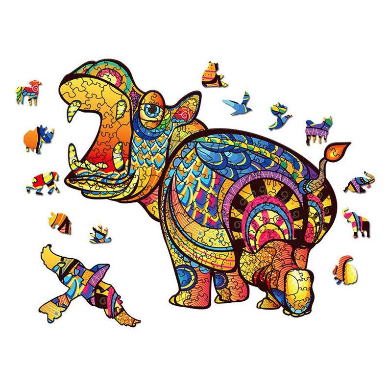 Stomachion Von Archimedes - Holzpuzzle Aus Italien Mit 536 Lösungen