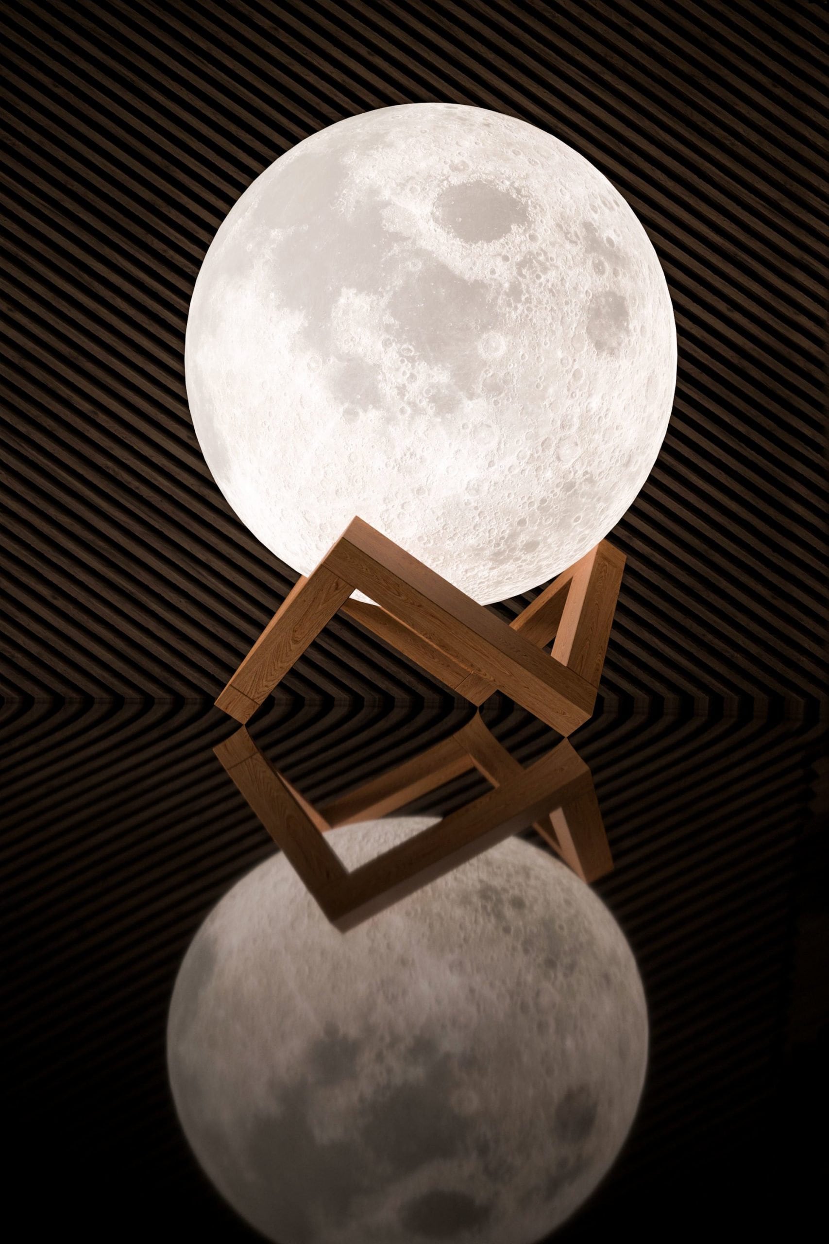 Levina Floating Moon Light Moon Lamp by River Multiple Etsy