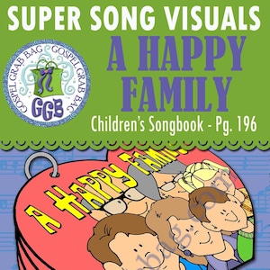 Pode incluir: Um conjunto de 26 visuais imprimíveis para uma canção infantil sobre uma família feliz. Os visuais apresentam um design em forma de coração com as palavras "Uma família feliz" e ilustrações de uma família de diferentes idades. Os visuais estão disponíveis em cores ou em preto e branco e são ótimos para o tempo de canto, a noite em família e a diversão na sala de aula.