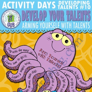 Activity Days Developing Talents Goal 10 - Invitation &amp; Activity ...
