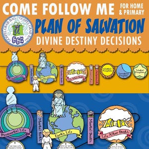 YOUTH LESSON ACTIVITY. With this Plan of Salvation –Choosing Choices poster presentation youth can learn they make divine destiny decisions.