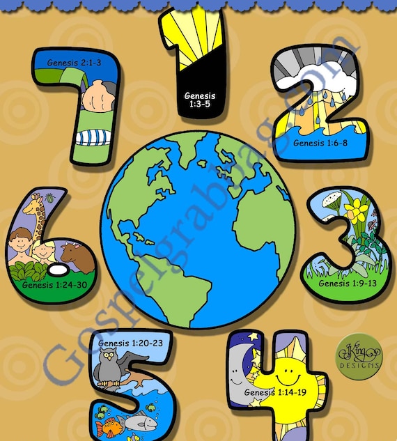 2019 January Week 4 Come Follow Me Jesus Created All Things Activity Create Creation Days 1 7 Scripture Scramble Primary Home Lesson
