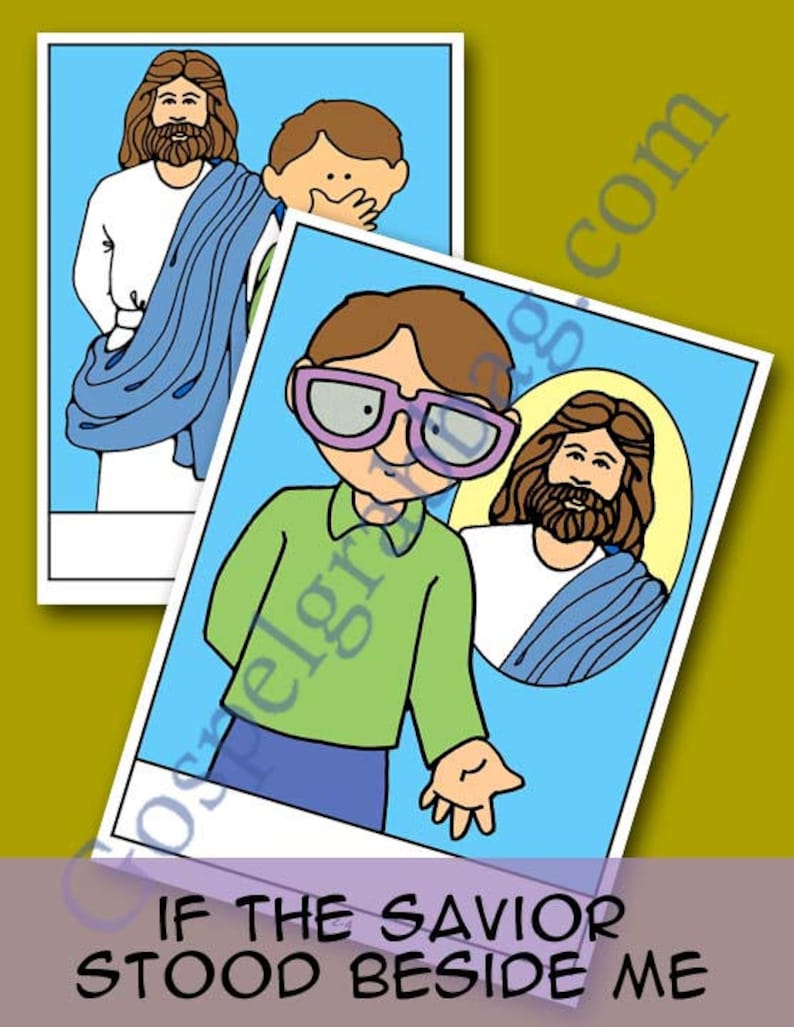 SONG if the Savior Stood Beside Me VISUALS | Etsy