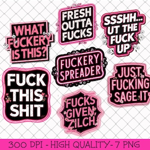 Funny Pink Neon Sweary Quotes Bundle, Sarcastic Adult Rude PNG Bundle, Sweary Png, Cussing Funny Office Mom png, Sublimation Mugs T-shirts
