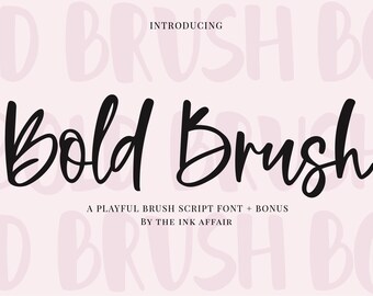 Bold script font duo, Wedding Font, Fun Font, Handwriting Font, Signature Font, Bold Font, Instagram, Logo Font, Branding Fonts, Sans serif