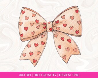 Valentine's day Heart Coquette bow PNG, Retro Valentine Shirt Design, Valentine's Day Png, Valentine Love Png, valentine's day bow png