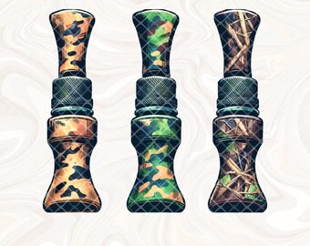 Tarnung Entenruf Png, Jagdsaison PNG, Entenjagd Sublimation, Entenjäger PNG, Tarnung Entenruf Sublimation, digitaler Download
