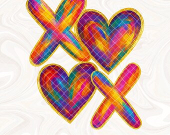 Corazón abstracto de San Valentín (Png), diseño de pincelada de San Valentín (Png), diseño de corazón de San Valentín, regalo de San Valentín, camiseta de amor con corazón (Png)