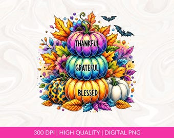 Dankbar Dankbar Gesegneter Png, Herbst Kokette Png, Dankbare Mama Png, Dankbares Png, Erntedank-Shirt Png, christliches Hemd Frauen Design