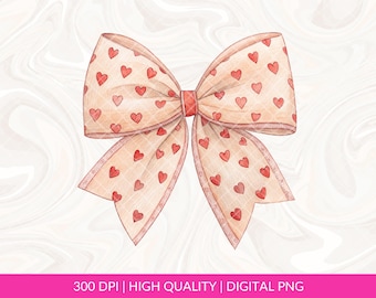 Valentine's day Heart Coquette bow PNG, Retro Valentine Shirt Design, Valentine's Day Png, Valentine Love Png, valentine's day bow png