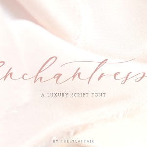 Calligraphy Font, Modern Calligraphy, Digital Fonts, Invitation Font, Script Font, Wedding Font, Luxury Script, Digital Download, Font