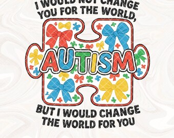 Autism Awareness Coquette Png, Retro Autism Bow PNG, Autism Mama PNG, Autism Advocate Png, Special Education, Neurodiversity Png, Puzzle png