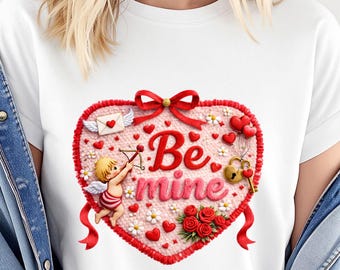 Crochet de loquet fil coquette de la Saint-Valentin noeud Png, Be Mine Png, Saint-Valentin png, Saint-Valentin Cupidon Png, Valentine Coffee png, téléchargement par sublimation