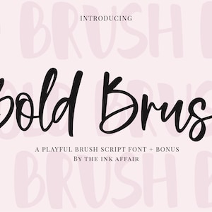 Bold script font duo, Wedding Font, Fun Font, Handwriting Font, Signature Font, Bold Font, Instagram, Logo Font, Branding Fonts, Sans serif
